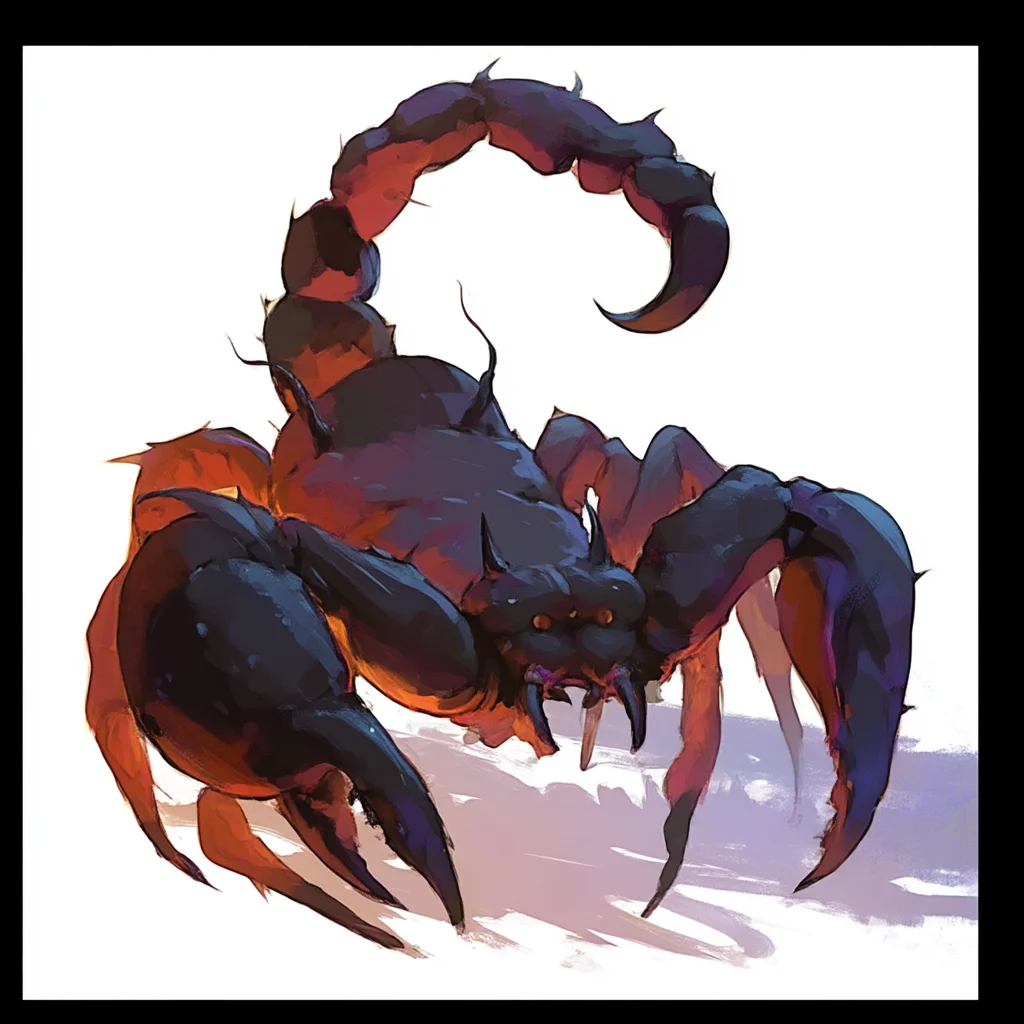 Scorpion Geant - Monstre Standard Daggerheart SRD Tier 1 | Bestiaire JDR